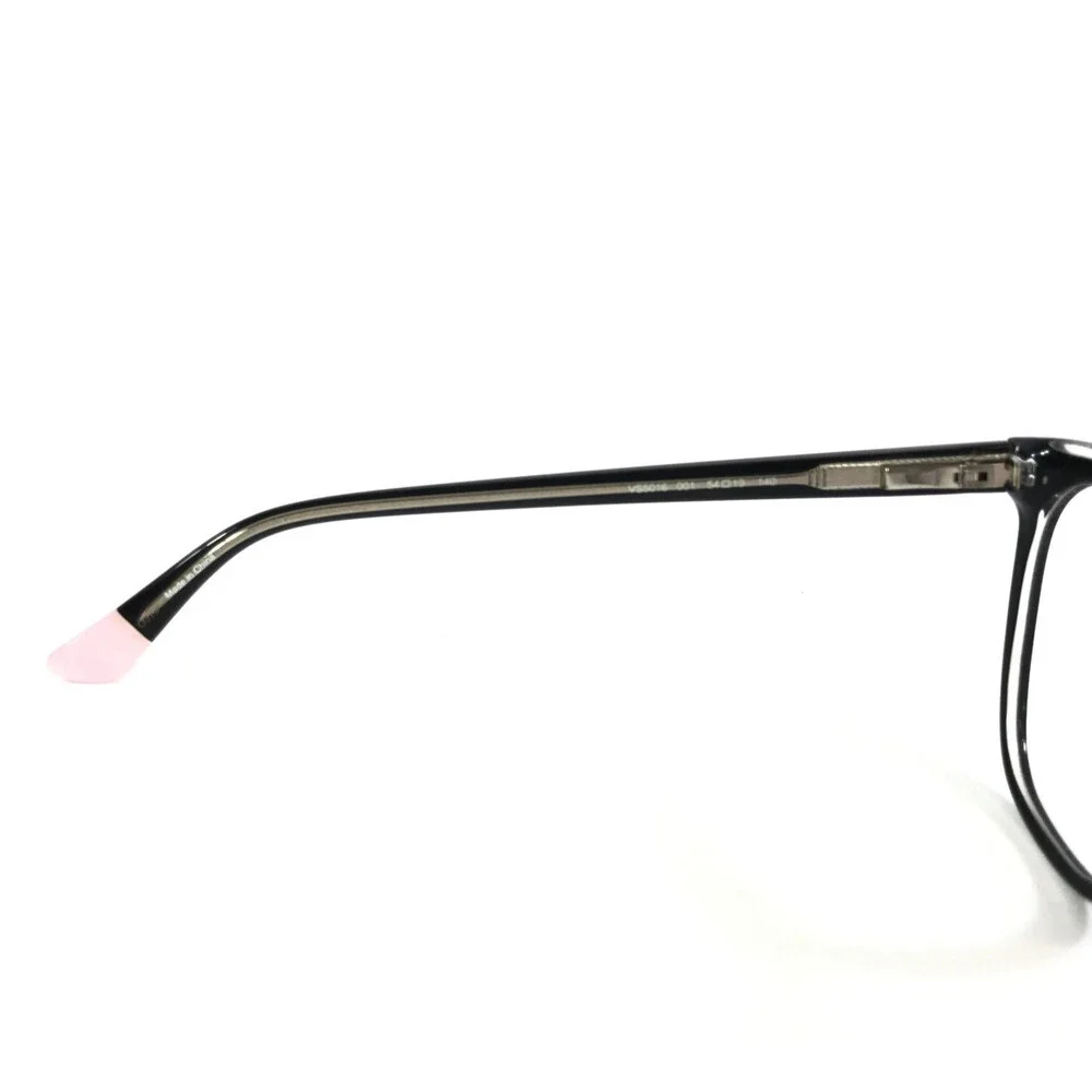 Victoria's Secret Eyeglasses Frames VS5016 001 Black on Clear Cat Eye 54-19-140